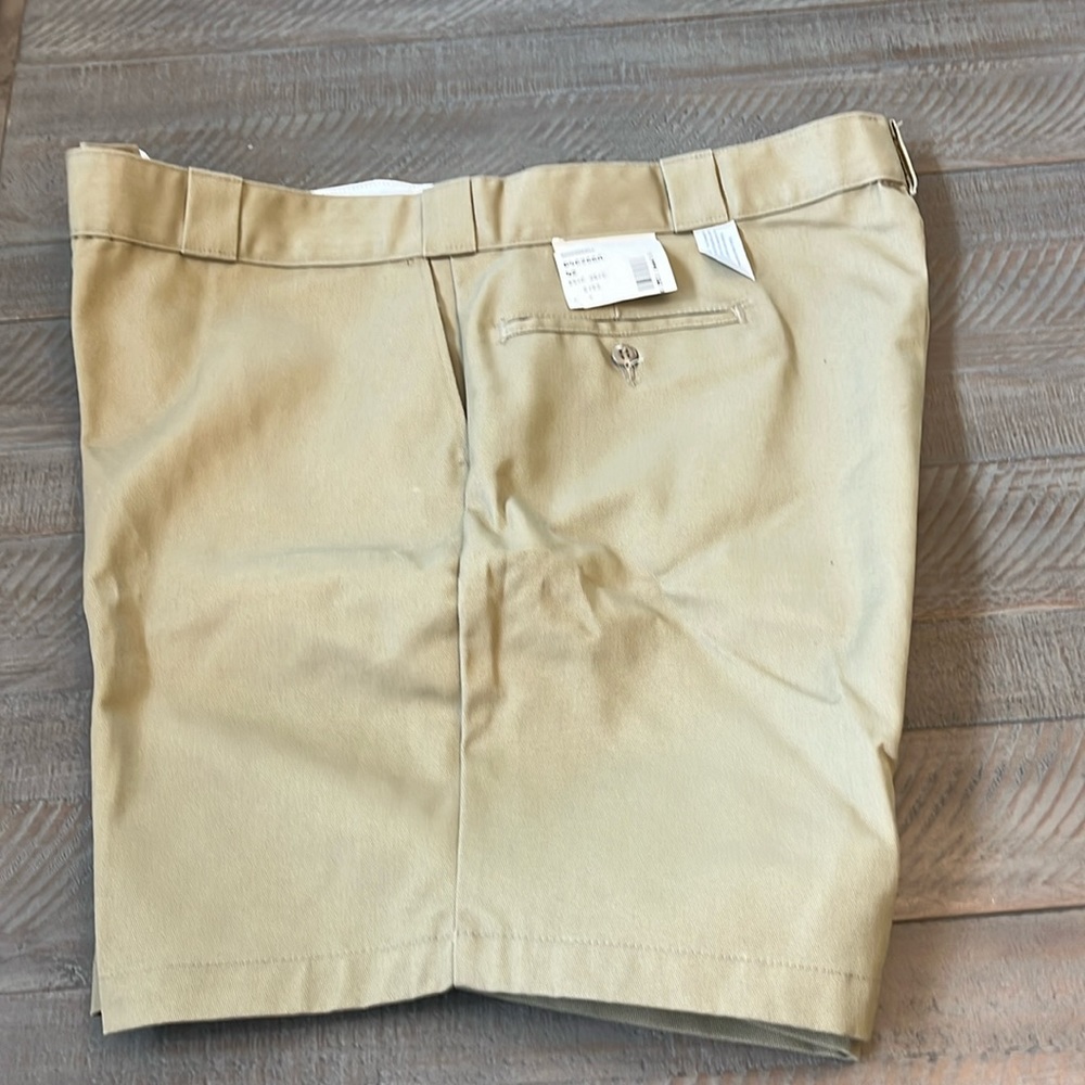Men’s LL Bean -42 Waist, color- Khaki NWT- flat front.